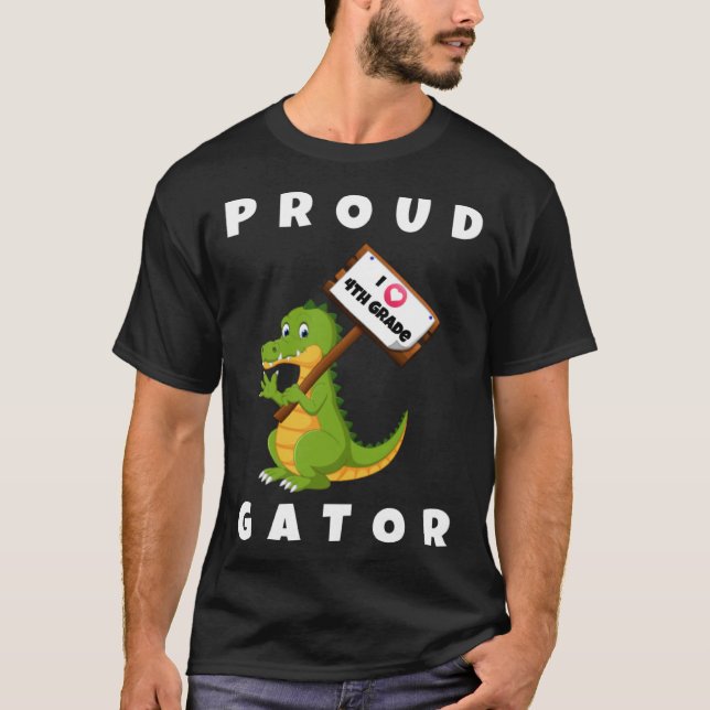 Proud Gator T-Shirt (Vorderseite)