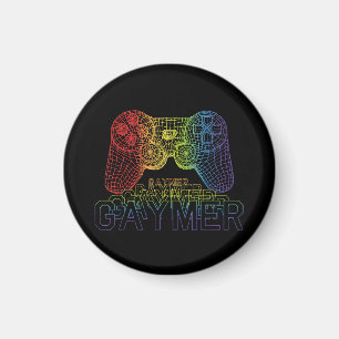 Proud Gaymer, Gay Pride Gaming Magnet