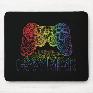 Proud Gaymer, Gay Pride Gaming Mousepad