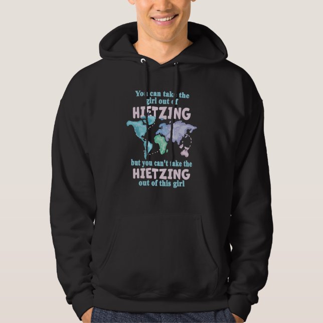 Proud Girl From Hietzing Relocation From Hietzing Hoodie (Vorderseite)