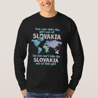 Proud Girl From Slovakia  Relocation From Slovakia T-Shirt