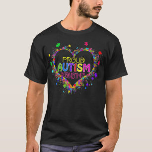 Proud Godmutter Autism Awareness Family Matching P T-Shirt