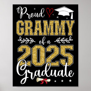 Proud Grammy eines Cl von 2025 Graduate Senior Gra Poster