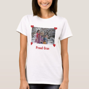 Proud Gran Liebe Oma Foto machen Ihren T - Shirt