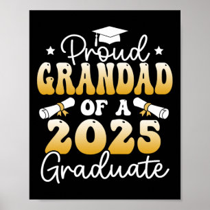 Proud Grandad mit einer Cl von 2025 Grad Poster