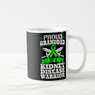 Proud Granddad von einer Nierenerkrankung Krieger Kaffeetasse