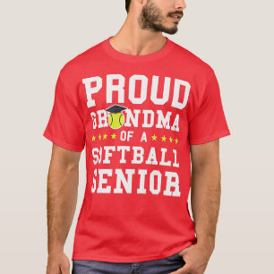 Proud Grandma einer Softball Senior Softball T-Shirt