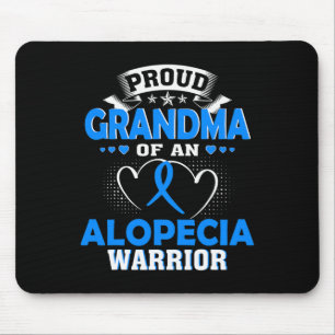 PROUD GRANDMA EINES ALOPECIA-KRIEGERS MOUSEPAD
