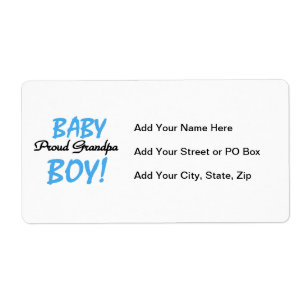 Proud Grandpa Baby Boy T - Shirt und Geschenke