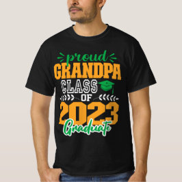 Proud GRANDPA der Klasse 2023 MODERNES SCRIPT GRAD T-Shirt