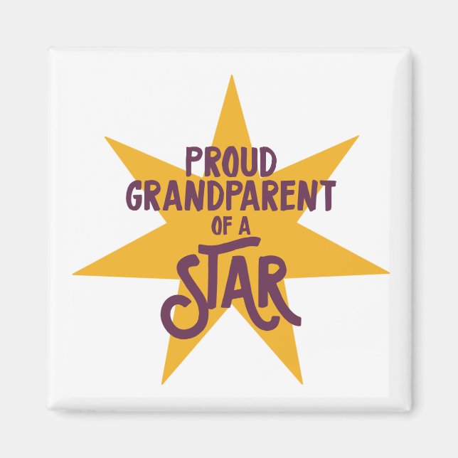 Proud Grandparent Magnet (Vorne)