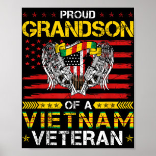 Proud Grandson eines vietnamesischen Veteranen Poster