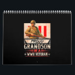 Proud Grandson eines Wwii-Veteranen Kalender<br><div class="desc">Proud Grandson eines Wwii-Veteranen</div>