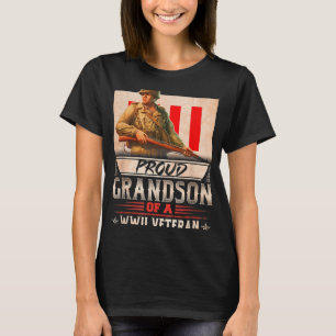 Proud Grandson eines Wwii-Veteranen T-Shirt