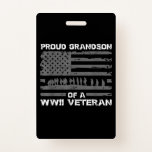 Proud Grandson of a Wwii Veteran T S Men Ausweis<br><div class="desc">Proud Grandson of a Wwii Veteran T S Men</div>