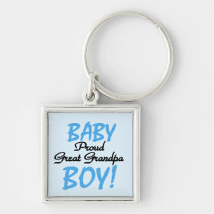 Proud Great Grandpa Baby Boy Geschenke Schlüsselanhänger