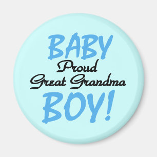 Proud Great Oma Baby Boy Tshirts und Geschenke Magnet