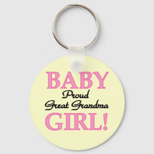 Proud Great Oma Baby Girl Tshirts und Geschenke Schlüsselanhänger