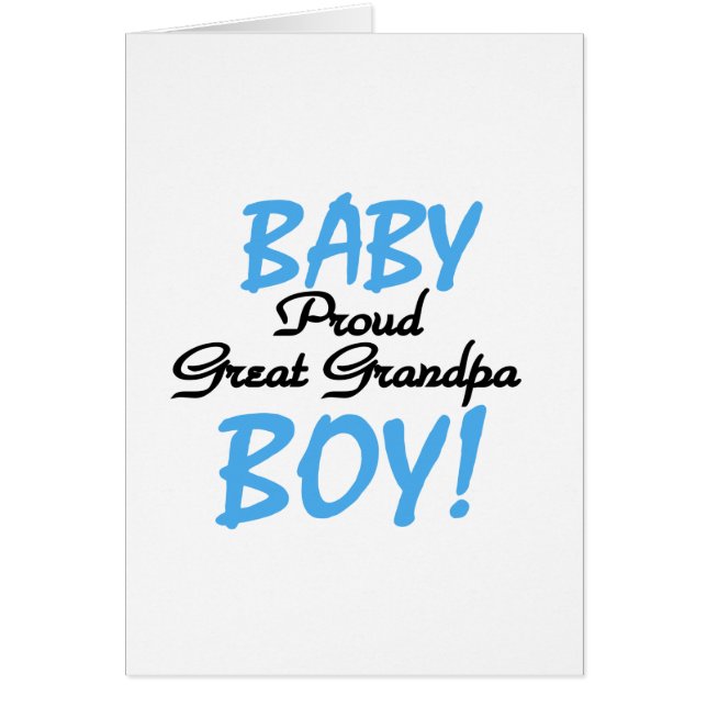 Proud Great Opa of Boy Tshirts and Gifts (Vorne)