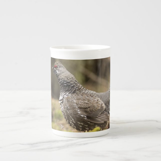 Proud Grouse Prozellantasse (Vorderseite)