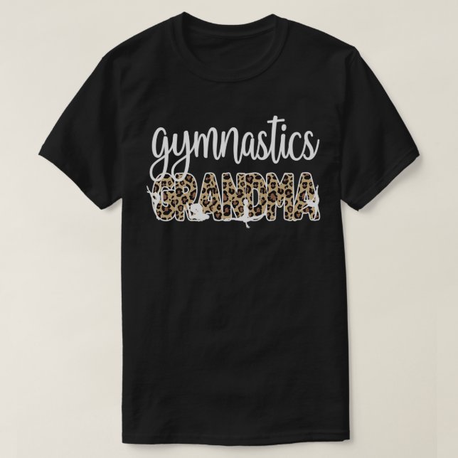 Proud Gymnastik Oma Gymnast Großmutter 5 T-Shirt (Design vorne)