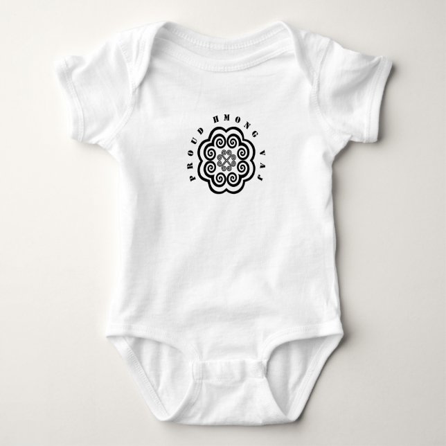 Proud Hmong Vaj - Baby Shirt (Vorderseite)