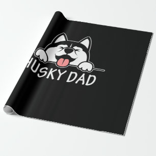 Proud Husky Dog Geschenkpapier