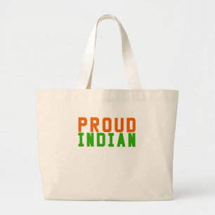 Proud Indianer Jumbo Stoffbeutel