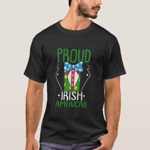 Proud Irish American Roots Family Ireland Usa A T-Shirt