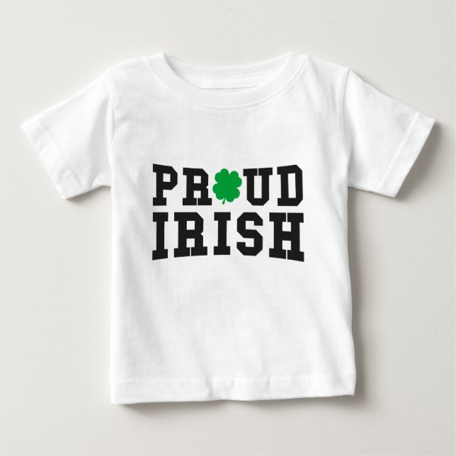 Proud Irish Baby T-shirt (Vorderseite)