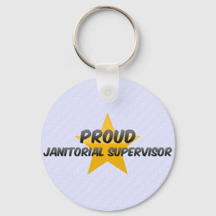 Proud Janitorial Supervisor Schlüsselanhänger
