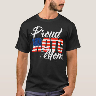 Proud JROTC Mama für Proud Mother Junior ROTC T-Shirt