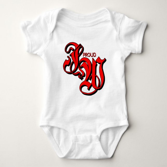 Proud JW Jehovahs Witness Baby Strampler (Vorderseite)