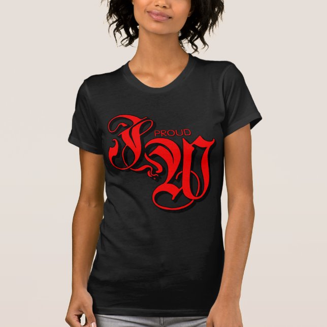 Proud JW Jehovahs Witness T-Shirt (Vorderseite)