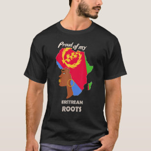 Proud Kenyan Roots Black History Queen Melanin Afr T-Shirt