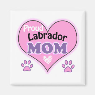 Proud Labrador Mom Magnet