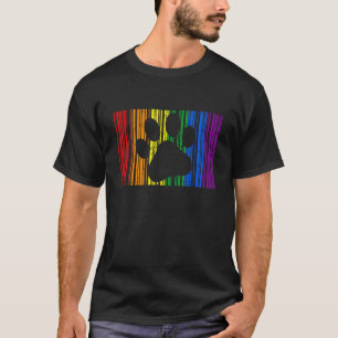 Proud Lgbt Ally Furry Rainbow Fursuit Katzenpaw T-Shirt