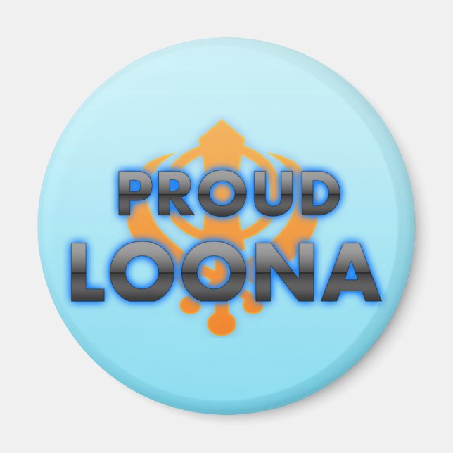 Proud Loona, Loona stolz Magnet (Vorne)