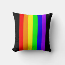 Proud Loud 2 Rainbow Fine Art Coussin