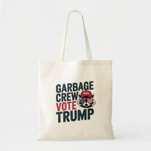 Proud MAGA Garbage Crew wählen Trump Wahl Raccoo Tragetasche