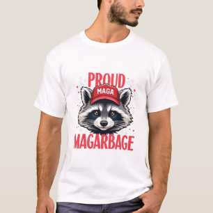 Proud MAGA Garbage für Trump-Unterstützer Wahlen T-Shirt