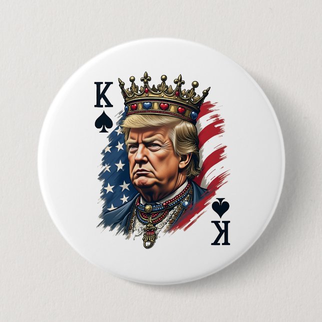 Proud Maga Trump Vance American Inauguration Day Button (Vorderseite)