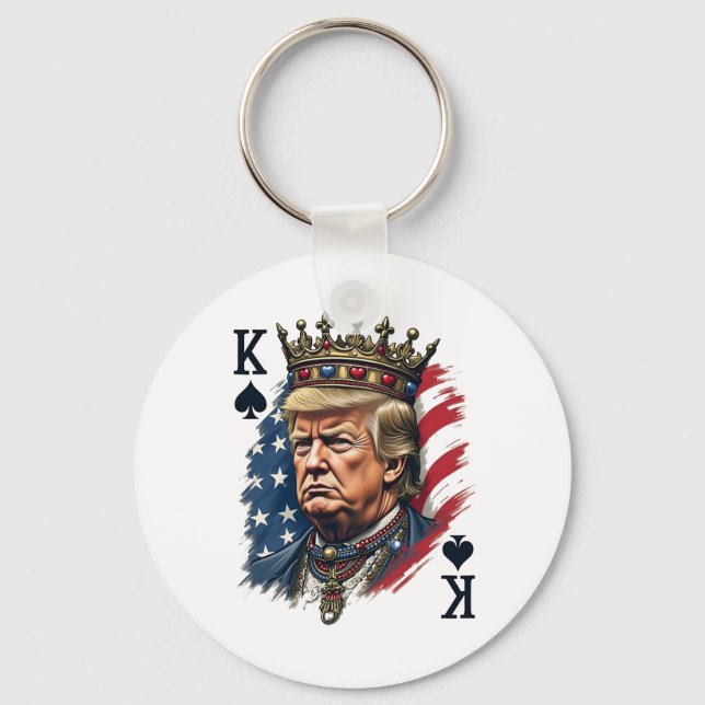 Proud Maga Trump Vance American Inauguration Day Schlüsselanhänger (Vorderseite)