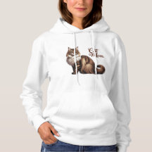Proud Maine Coon Cat Mama