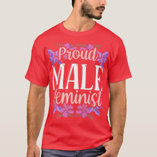 Proud Male Feminist Girls Frauenrechte Feminismus  T-Shirt