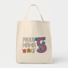 Proud Mama der 5 Tote Tasche