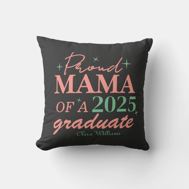 Proud mama of a graduate kissen (Vorderseite)