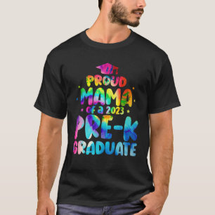 Proud Mama of Preschool Graduate 2023 Pre K Krawat T-Shirt
