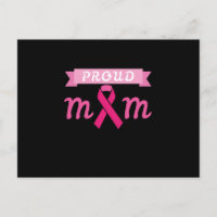 Proud Mama rosa Ribbon Brustkrebs Bewusstsein