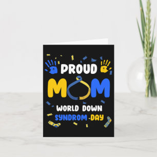 Proud Mama T21 World Down Syndrome Awareness Day R Karte